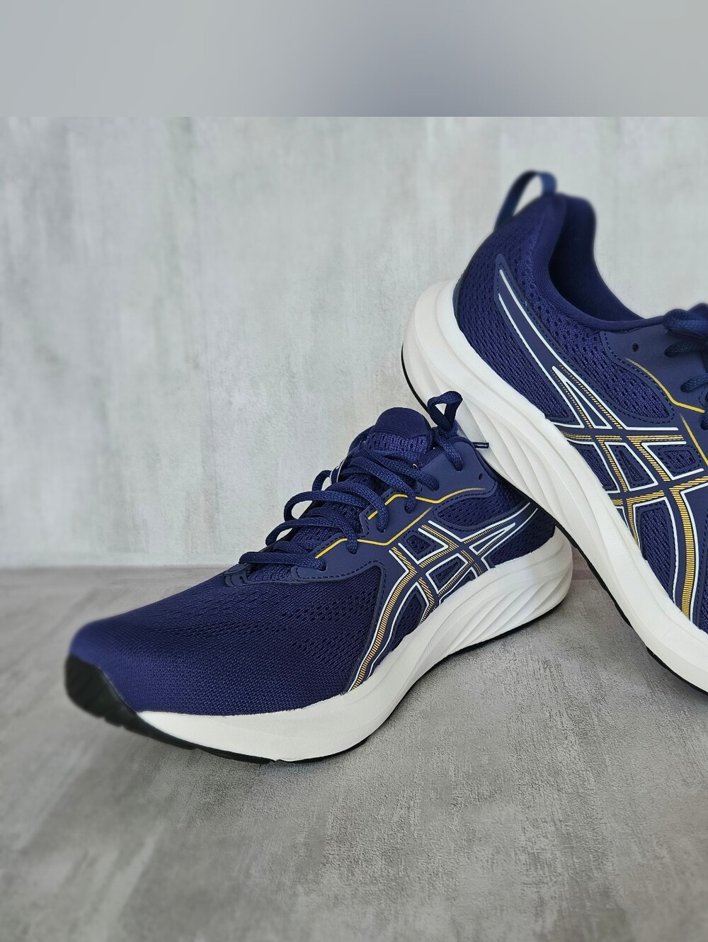 ASICS GEL-Contend 9 Navy Blue Men's 11.5 Extra Wide - Picture 6 of 15